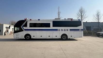 全省首輛！雙側拉廂體客車型應急移動指揮車在新區上路，提升應急保障新效能